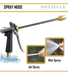 Nozzle Water Spray Gun Tool, Car Wash Nozzle, High Pressure Nozzle Spray Water Gun, Water Jet Hose Nozzles Pipe For Gardening, Bike,Car Wash,Window Cleaning - SuperbKishan