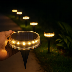 Solar Lawn Buried Lights