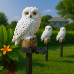 Solar Owl Light