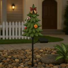 Solar Bell Christmas Tree