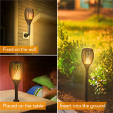 Solar Flame LED Lights Pro | Pack of 2