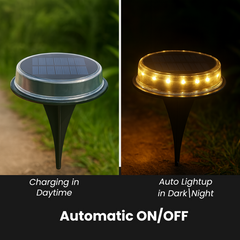 Solar Lawn Buried Lights