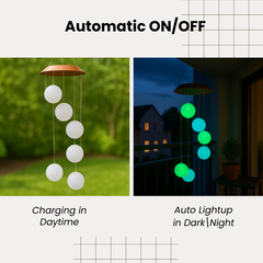 Solar LED Chestnut Ball