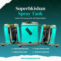 SUPERB KISHAN Simplify Farming Knapsack/Backpack Battery Operated With Mixer 20 Liter Garden Sprayer Sk-927