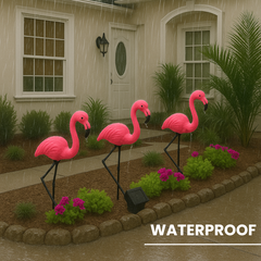 Flamingo LED Solar Lights | Pack of 2