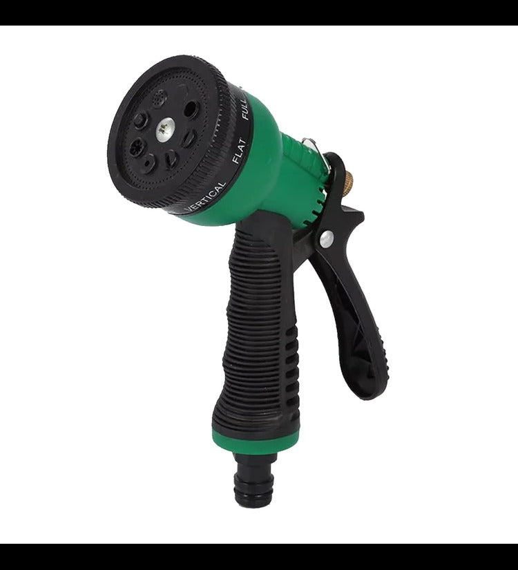 Garden Hose Spray Gun tool for 8 Function High Pressure Nozzles Used for Car/Bike/Gardening Wash Nozzle Water Spray Gun with Nozzle Set Anti-Slip Design Perfect for Watering Plants