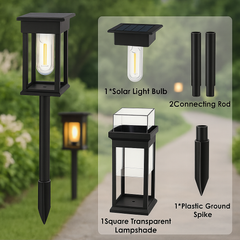 Solar Pathway Lamp | Pack of 2