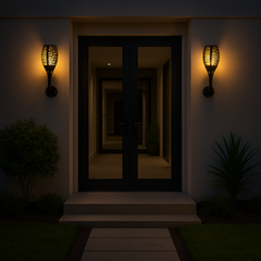 Solar Flame LED Lights Pro | Pack of 2