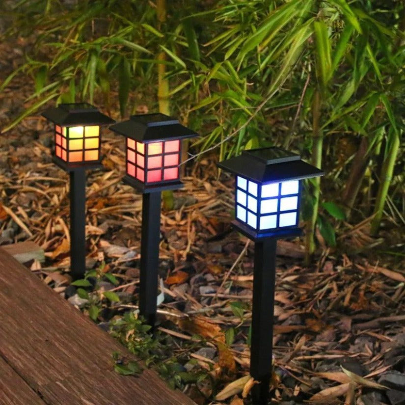 Outdoor Stake Hanging Wall Ground Mounting Solar Powered Color LED Garden  Lawn Design Decoration Lamp for Pathway Courtyard Patio Porch Driveway  Landscape - China Waterproof, Indoor