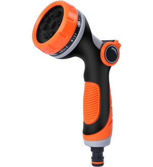 Multi-Function Garden Hose Spray Gun tool with 10 Patterns - High Pressure Watering Gun for Watering Plants, Car, Pet, Cleaning Sidewalks, Gardens, Home - SuperbKishan