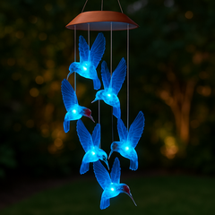 Fairy LED Solar Lights | Color-Changing wind chimes