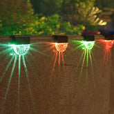 Decorative Solar Deck Lights | Pack of 4