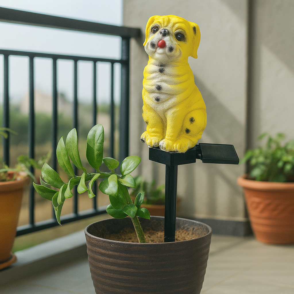 Solar Pug Lights