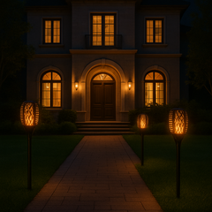 Solar Flame LED Lights Pro | Pack of 2