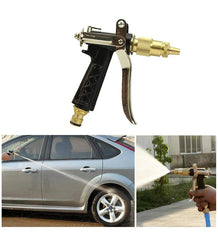 Brass Hose Nozzle Adjustable Water Spray Gun Tool for every Vehicle Cleaning and also for Gardening - SuperbKishan