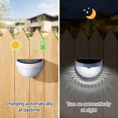 Solar LED Wall Lights | Pack of 2