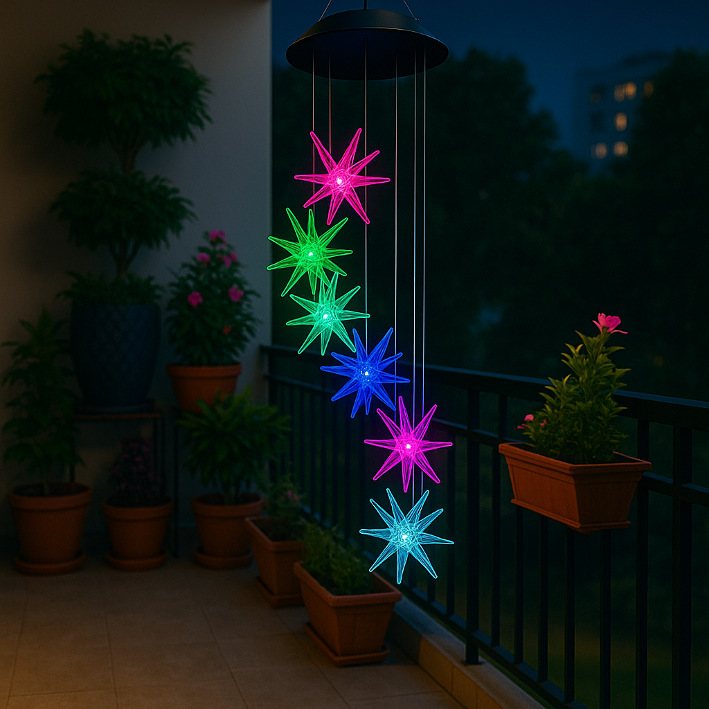 Star LED Solar Lights