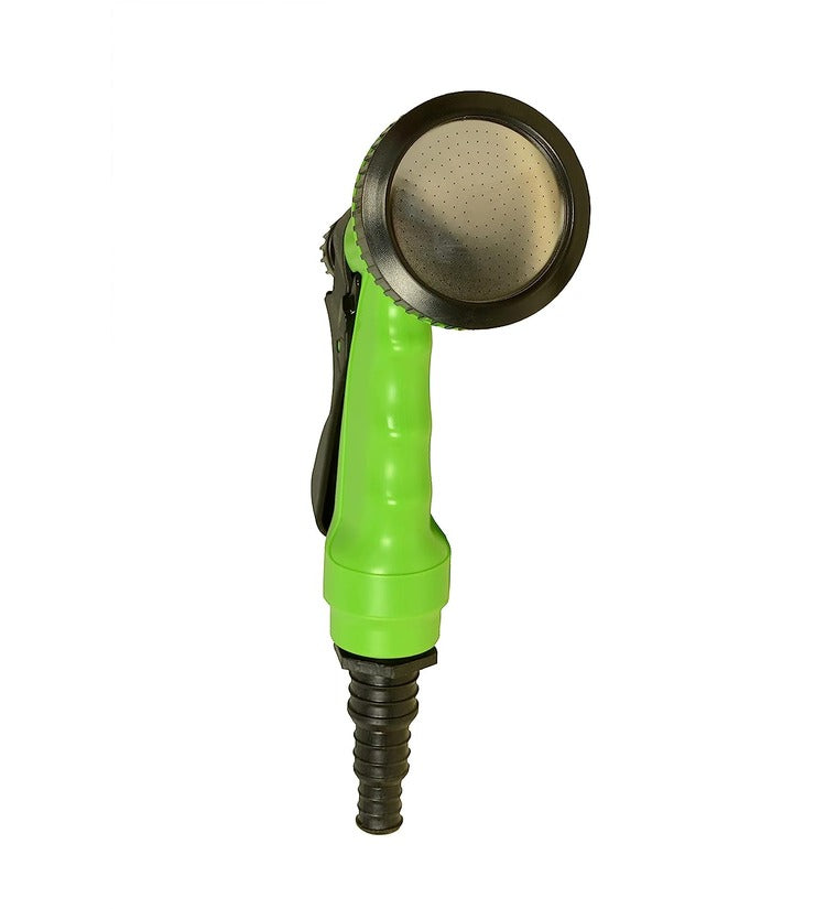 Multi Purpose Hand Water Shower (Sprinkler) Gardening Tool - Green-Neon and Black (Fits 13-16-19 mm Hose) - SuperbKishan