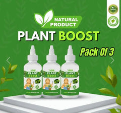 Organic Plant Boost- Faster Growth & Stronger Growth Liquid 50ML (Pack of 3)