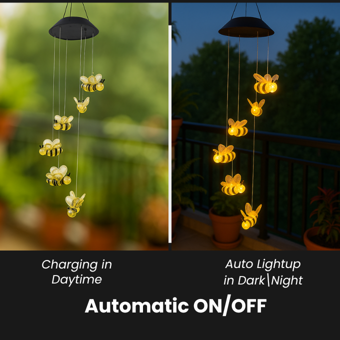 Bee LED Solar Lights