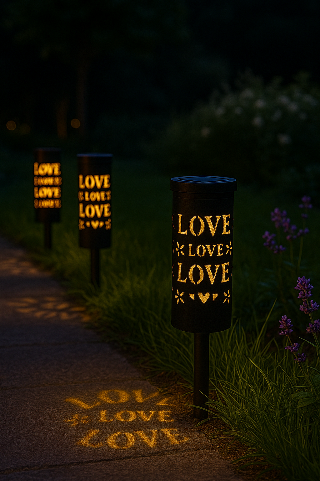 Solar Love Glow - Warm Yellow | Pack of 3