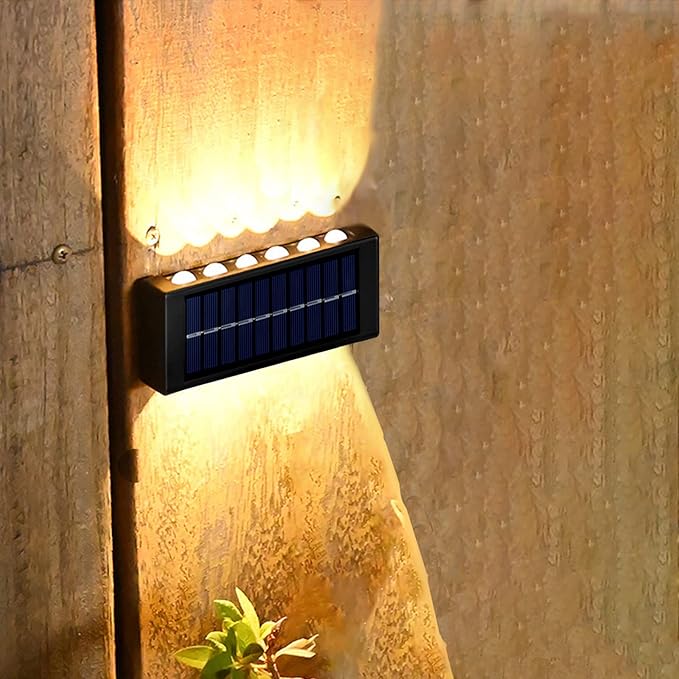 LED Solar Wall Lamp | Pack of 2