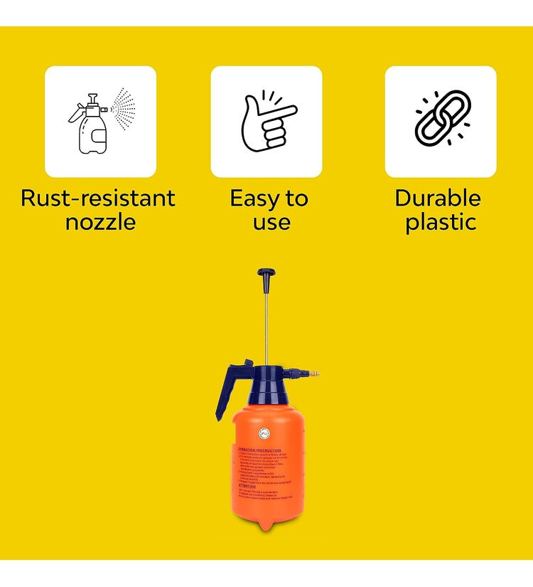 10CLUB Pressure Spray Pump (2L) | Gardening Water Pump Sprayer  | Plant Water Sprayer for Home Garden | Spray Bottles for Garden Plants and Lawn | Gardening spray pumps |