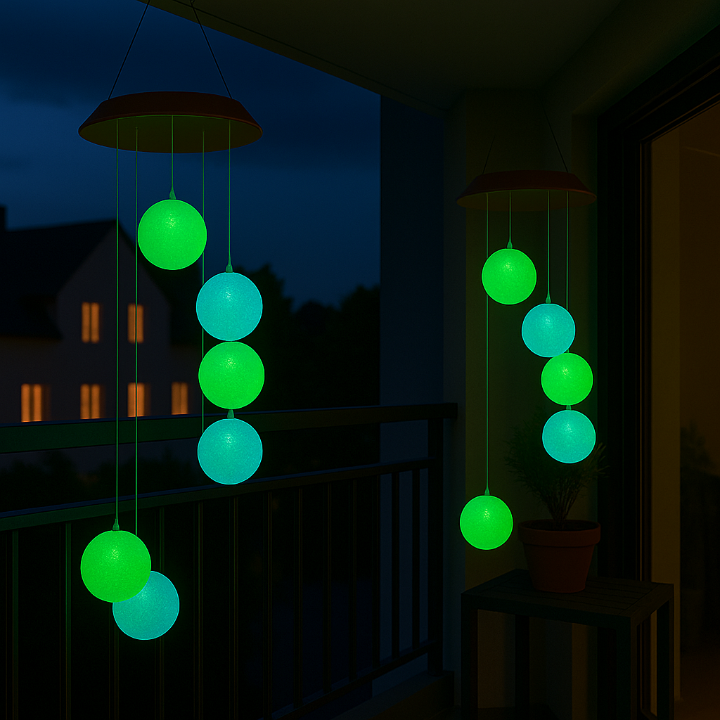 Solar LED Chestnut Ball