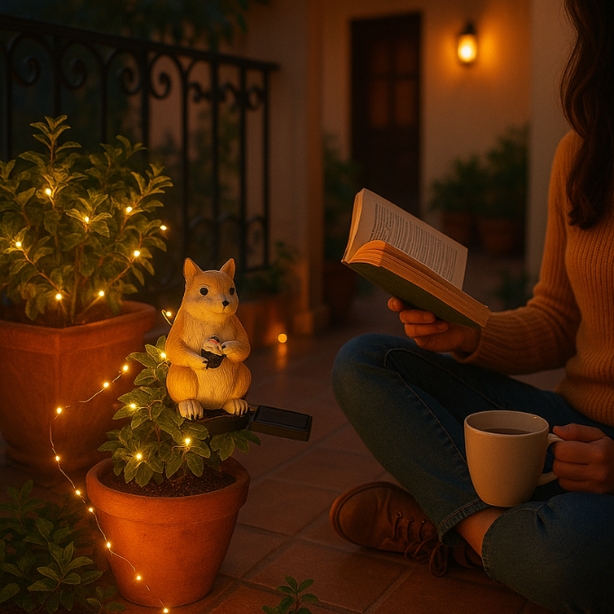 Solar Squirrel Lights