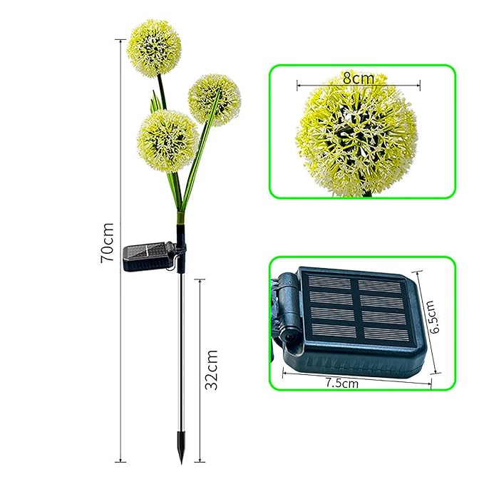 Solar Decorative Dandelion Lights