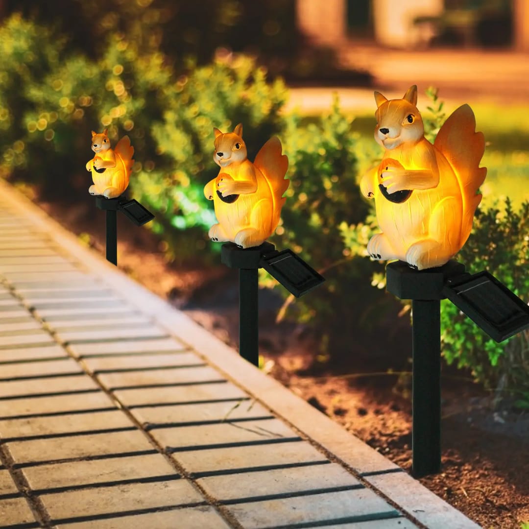 Solar Squirrel Lights