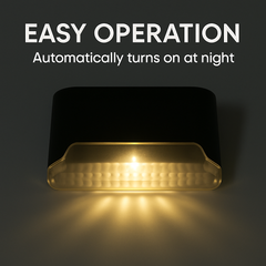 Outdoor Solar Deck Lights | Pack of 4