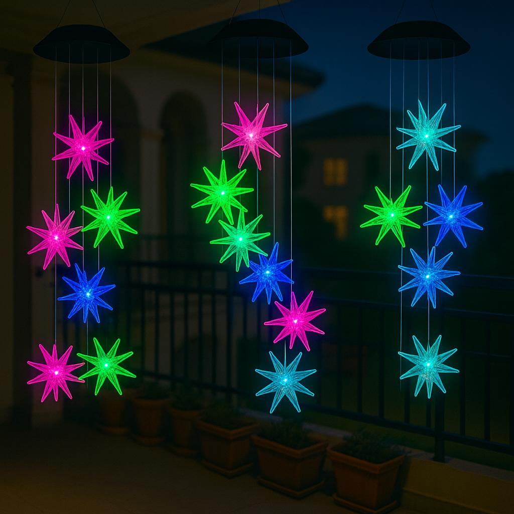 Star LED Solar Lights
