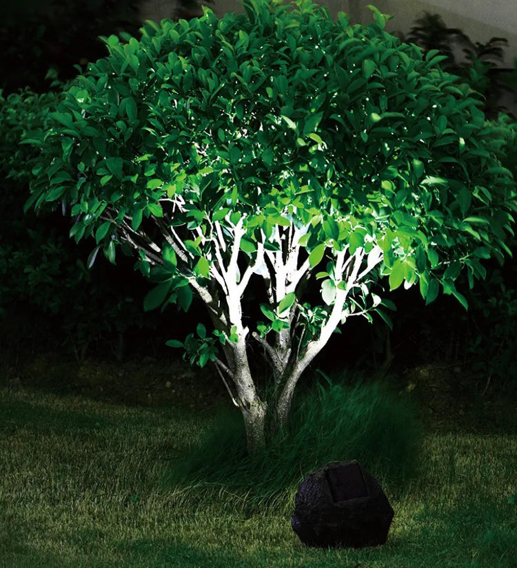 Solar LED Light Synthetic Stone Light for Driveway Garden - SuperbKishan