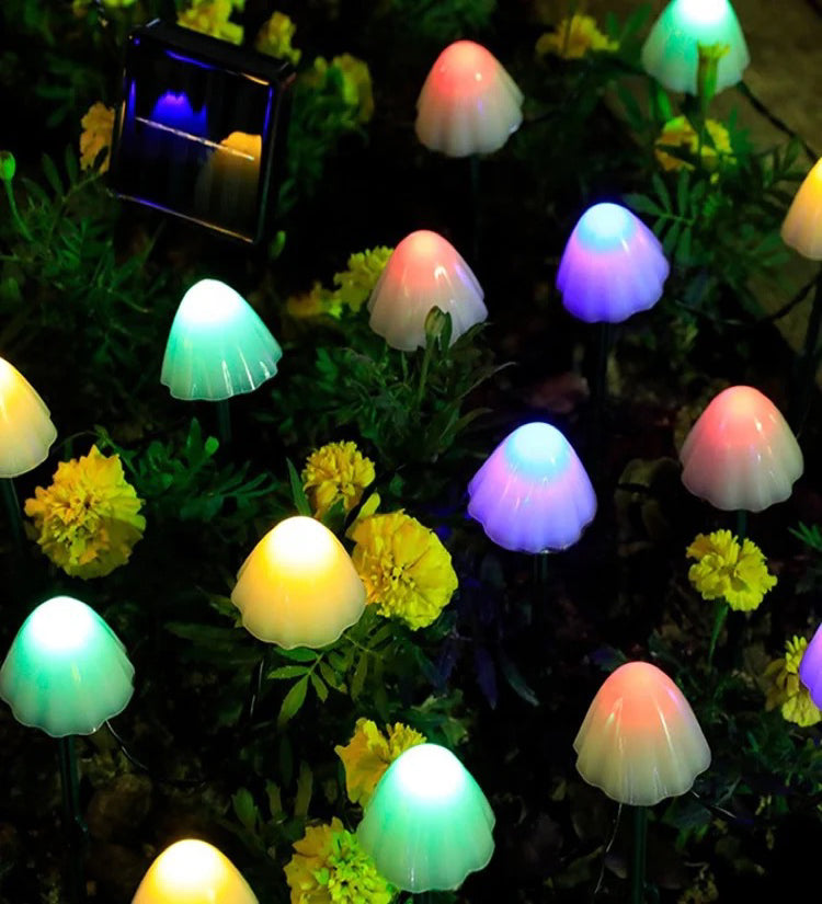LED Colorful Light String, Solar Light String Solar Powered for Indoor and Outdoor Area for Garden(Warm light (20m 200LEDs)) - SuperbKishan