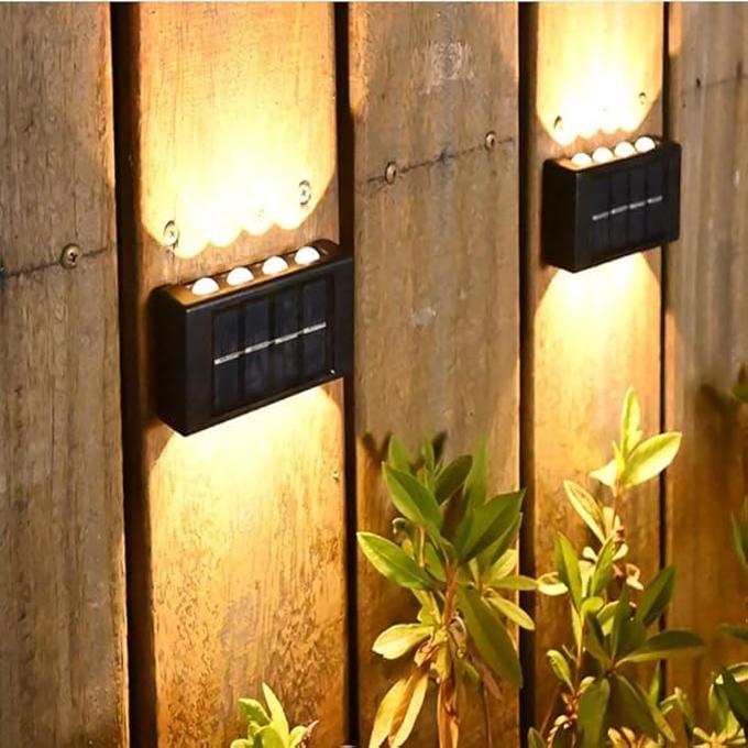 LED Solar Wall Lamp | Pack of 2