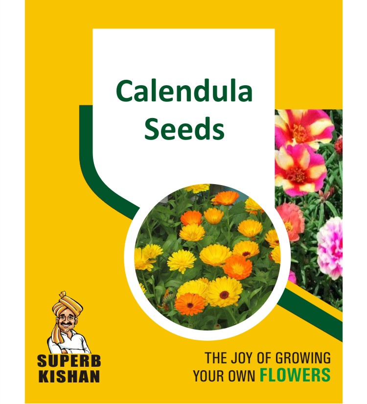 Calendula Flower Seeds SuperbKishan