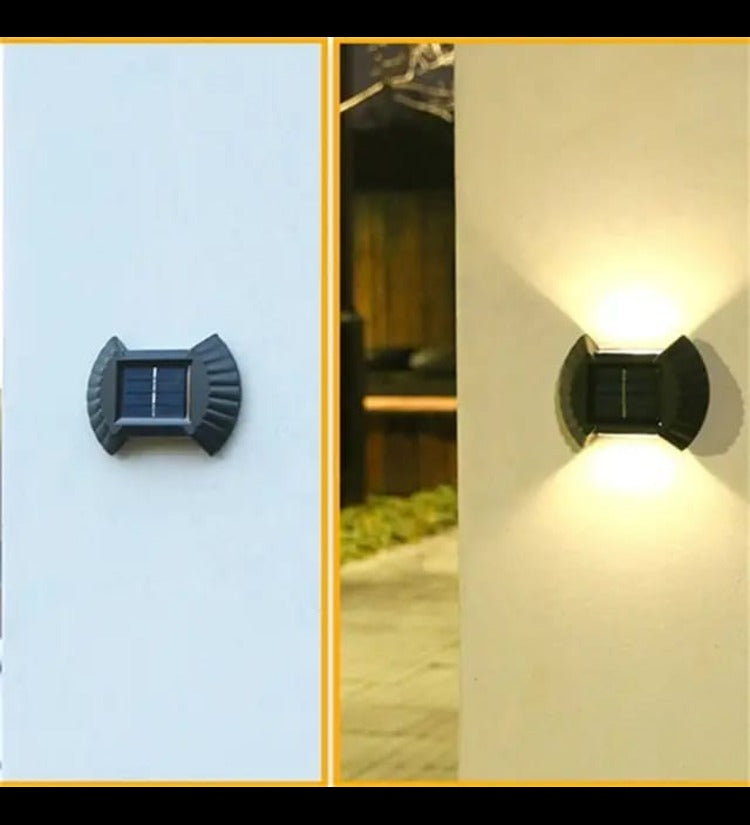 Solar LED Fence Lights | Pack of 4