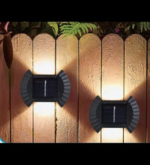 Solar LED Fence Lights | Pack of 4