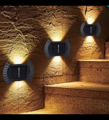 Solar LED Fence Lights | Pack of 4