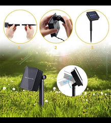 LED String Solar Lights | 12 meter