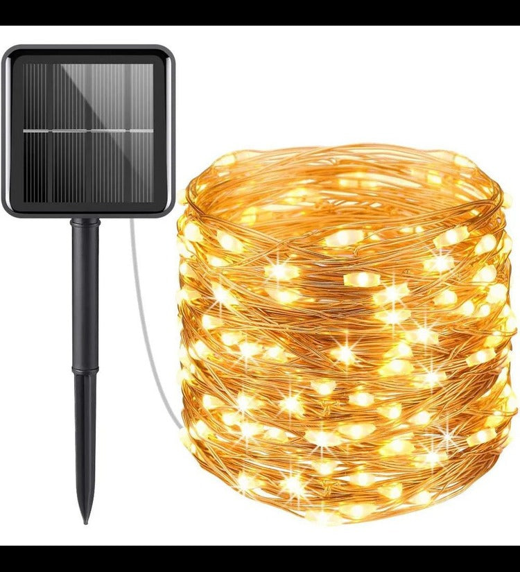 LED String Solar Lights | 12 meter