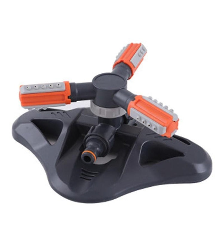 Lawn garden sprinkler automatic 360 degree rotating irrigation grass water sprinkler system spray nozzles tool - SuperbKishan