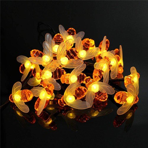 Solar Decorative Honeybee Lights
