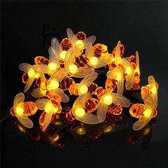 Solar Decorative Honeybee Lights