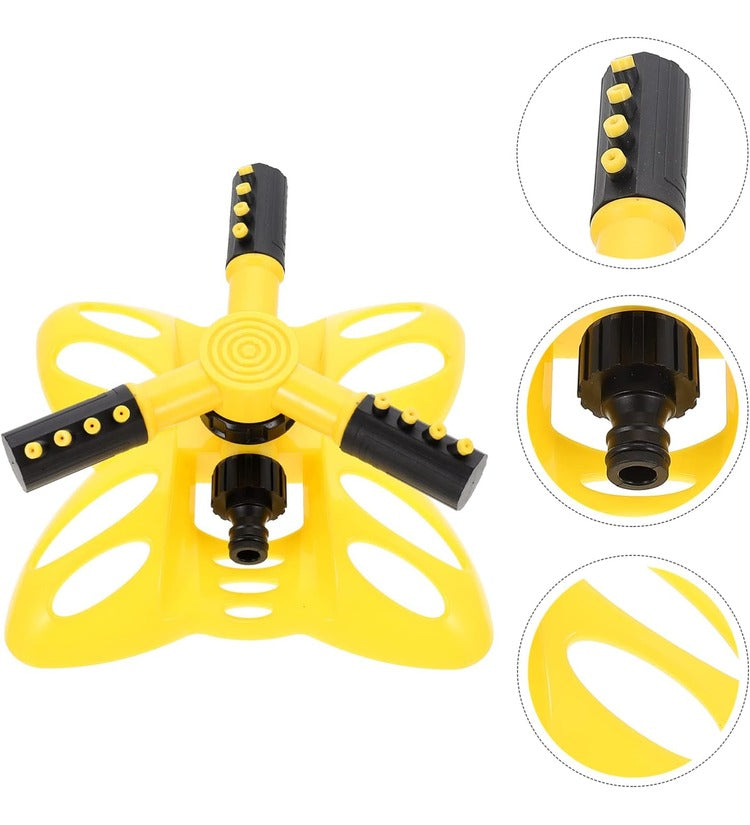 Blue Butterfly Garden Hose Sprinkler 360 Degree Rotating Irrigation Grass Water Sprinkler System for Outdoor Yard Gardening Tool - SuperbKishan