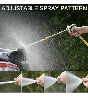 Nozzle Water Spray Gun Tool, Car Wash Nozzle, High Pressure Nozzle Spray Water Gun, Water Jet Hose Nozzles Pipe For Gardening, Bike,Car Wash,Window Cleaning - SuperbKishan