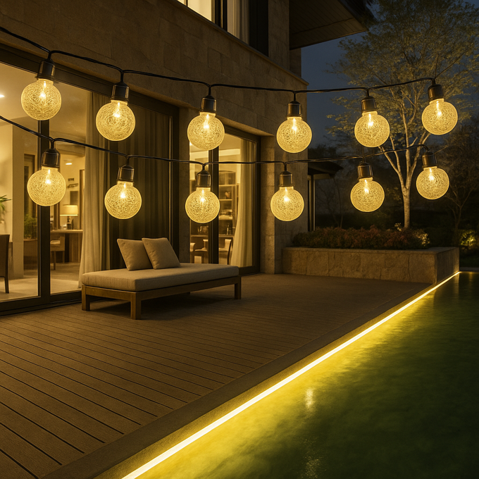 Decorative Lighting Crystal Bubbles