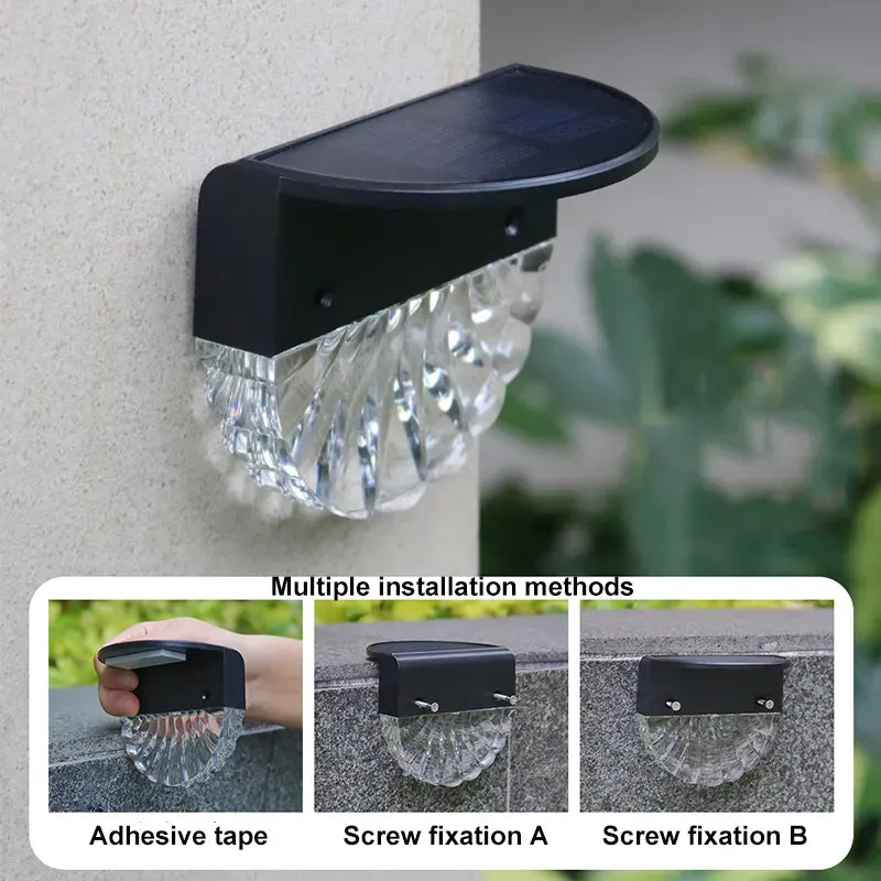 Decorative Solar Deck Lights | Pack of 6