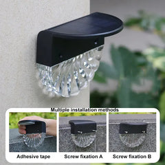 Decorative Solar Deck Lights | Pack of 6